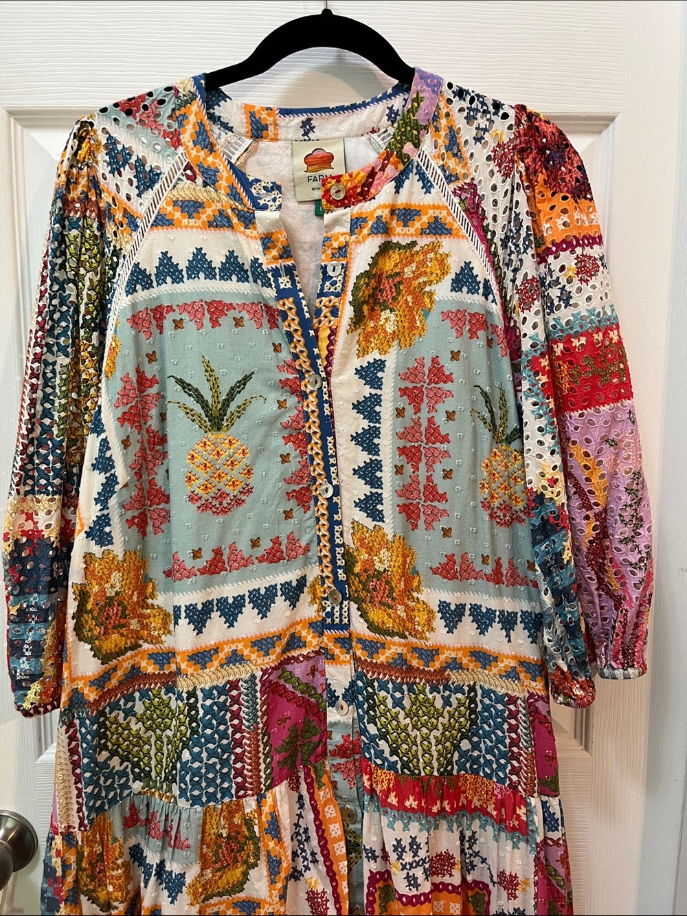 Farm Rio patchwork dress - Picture 12 of 12